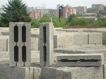 Блоки мелкоштучные стеновые и перегородочные