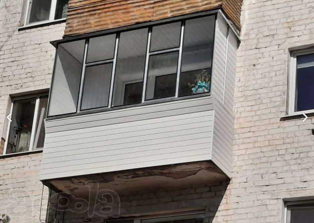 Остекление и отделка ба